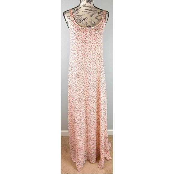 Mickey & Jenny Y2K / 90’s Ditsy Floral Print Maxi Sundress, size XS - Picture 2 of 8